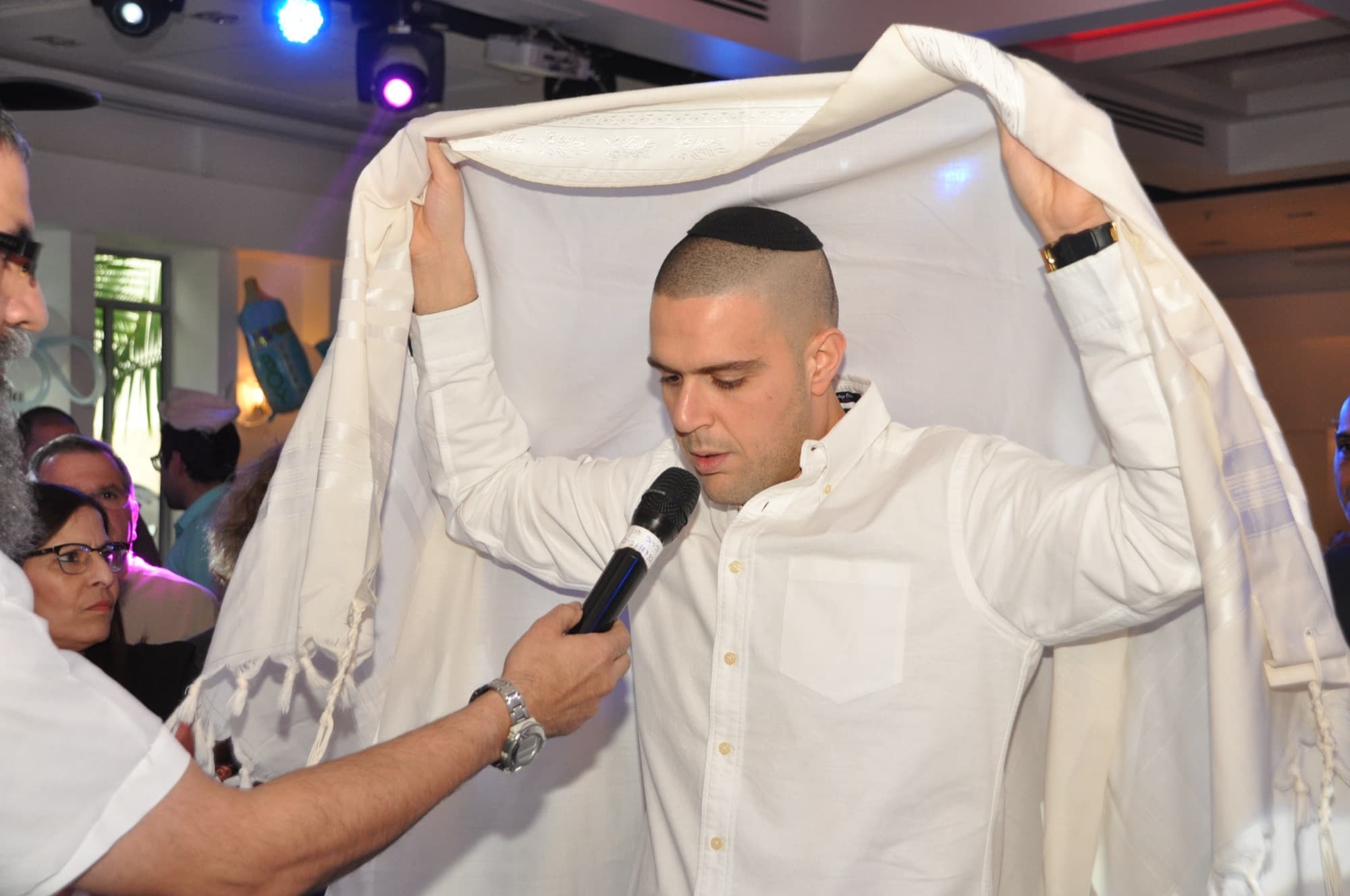 רגע מתוך טקס הברית